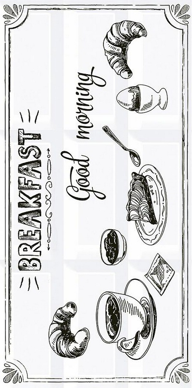 Декор VOGUE Breakfast 1 40,5х20,1