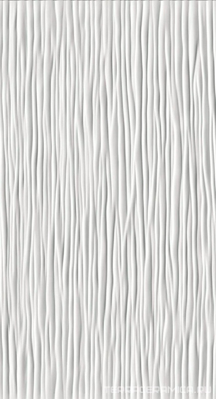 3D Wave White Matt 30,5x56 ZZ