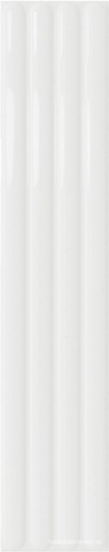 Plinto OUT White Gloss ZZ 10.7x54.2