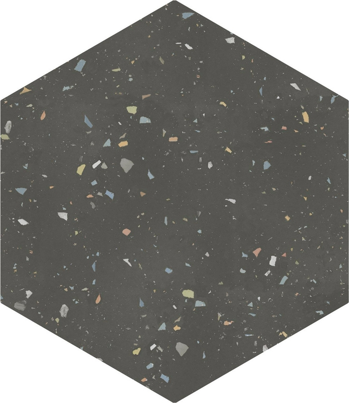 Terrazzo Graphite Colours ZZ 32x36.8