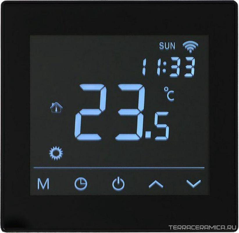 М 62 Wi-Fi электр. прогр.регулятор ЧЕРНЫЙ