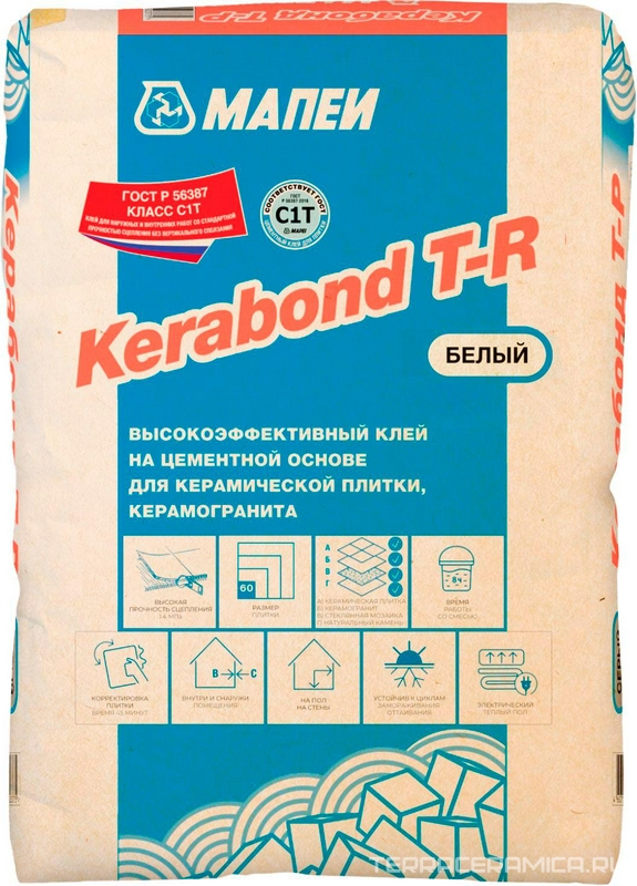 KERABOND T-R WHITE  клеевая смесь (25 кг) ZZ