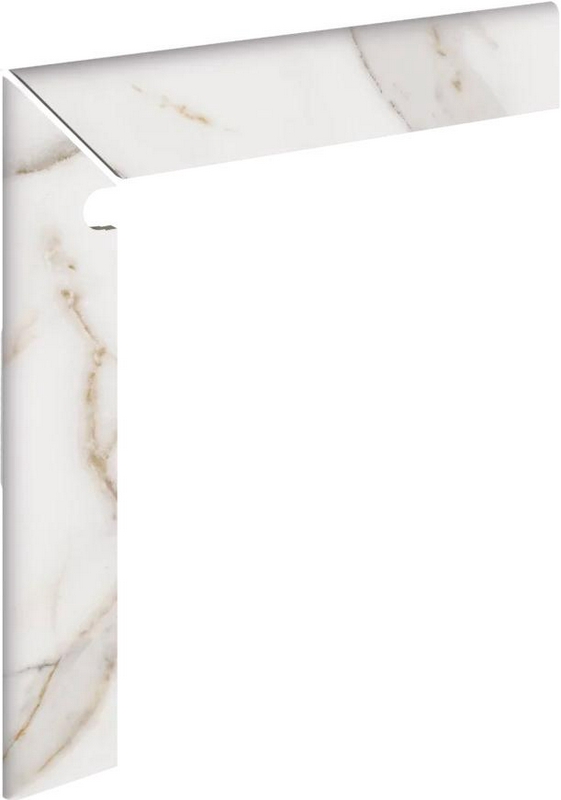 Crema Marfil Zanquin fiorentino izda (левый) ZZ 59.6x59.6x8