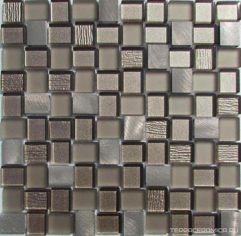 Мозаика из стекла на сетке SA10-073 ZZ |27.2x27.2