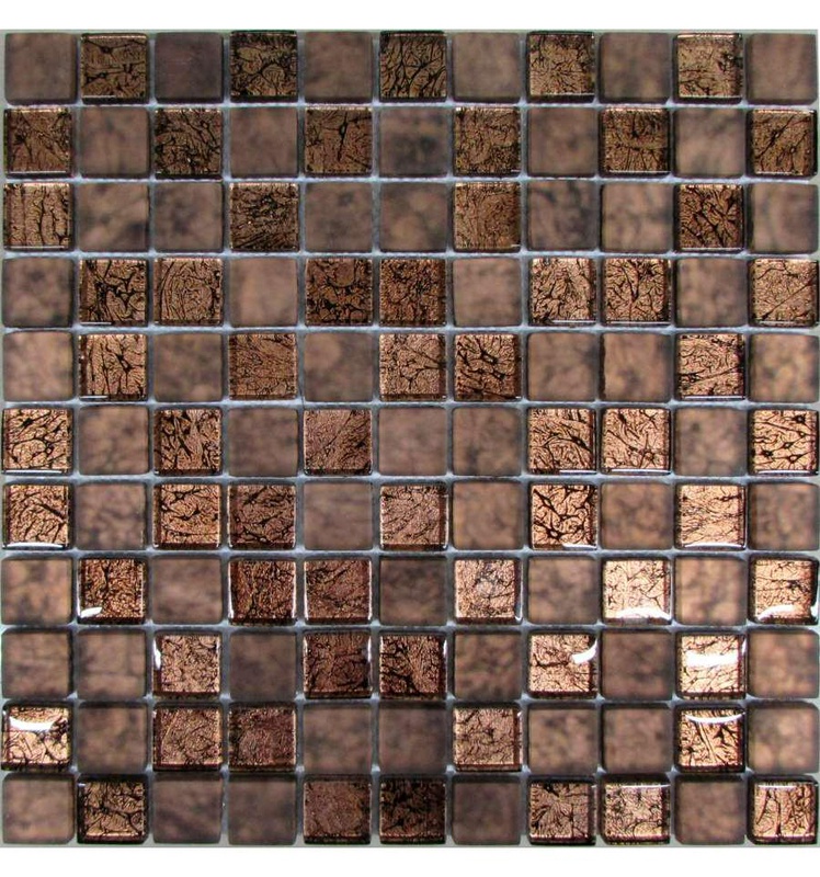 Мозаика из стекла на сетке S10-005 ZZ |30x30