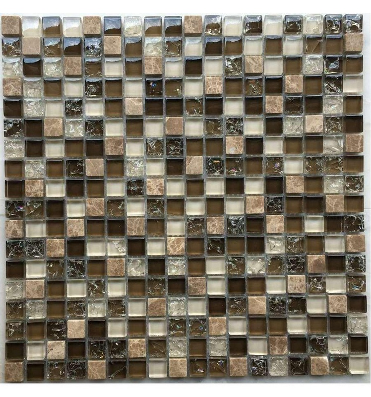 Мозаика из стекла на сетке SK10-058 ZZ |30x30