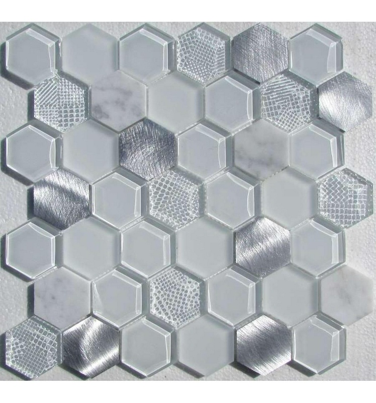Мозаика из стекла на сетке SK10-046 ZZ |30x30
