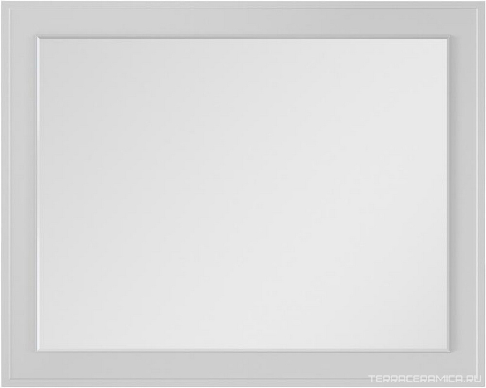 Зеркало 800x25x600мм, с встроен.по периметру LED подсветкой, выкл. датчик движения, (цв.белый матовый), Cubo ZZ