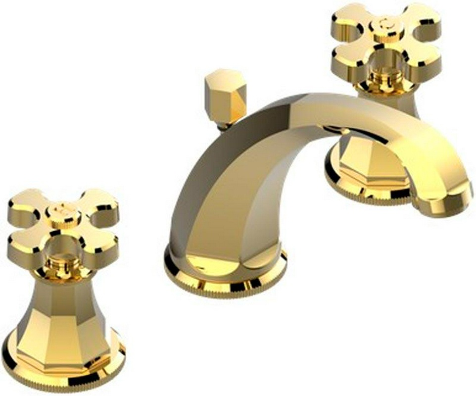 Смеситель на раковину, на 3 отв., с д.к. (цв. бронза (Bronze brillant)) Art Deco ZZ