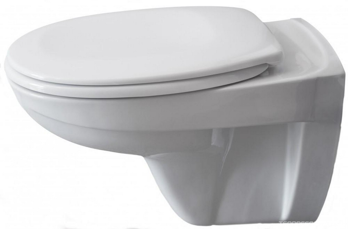 Унитаз подвесной 353х551мм, сиденье с микролифтом в компл., Fluenta Basic KL