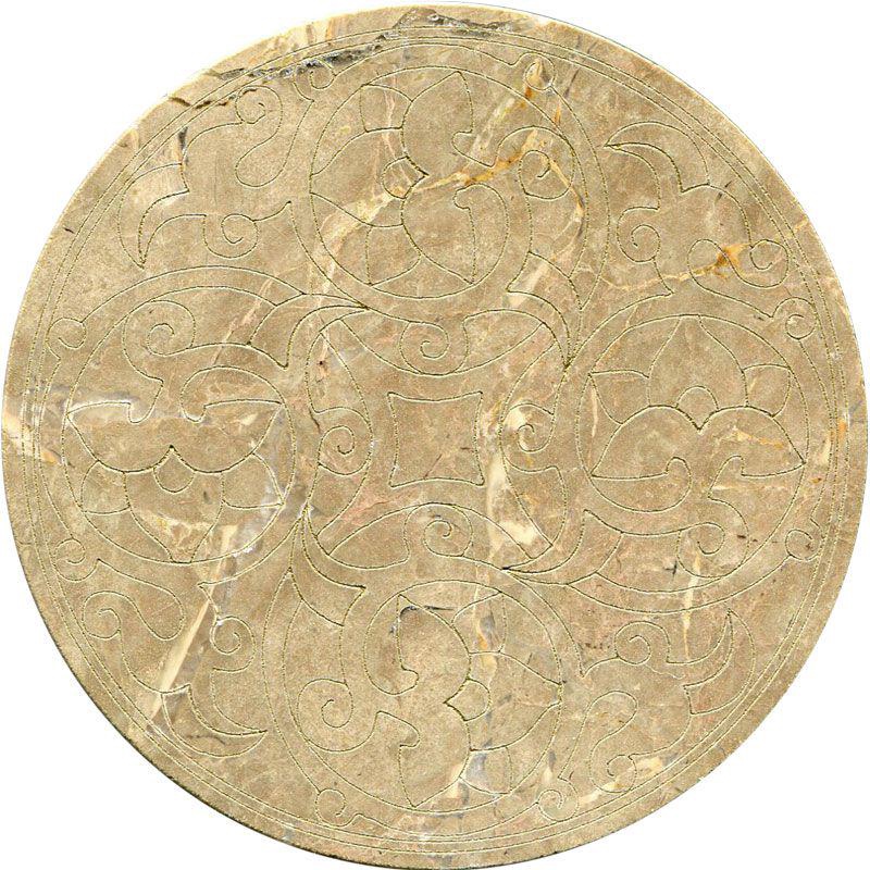 Тозетка Emperador Light Primera Marbl Tile № -6 золото (n048403) |10х10