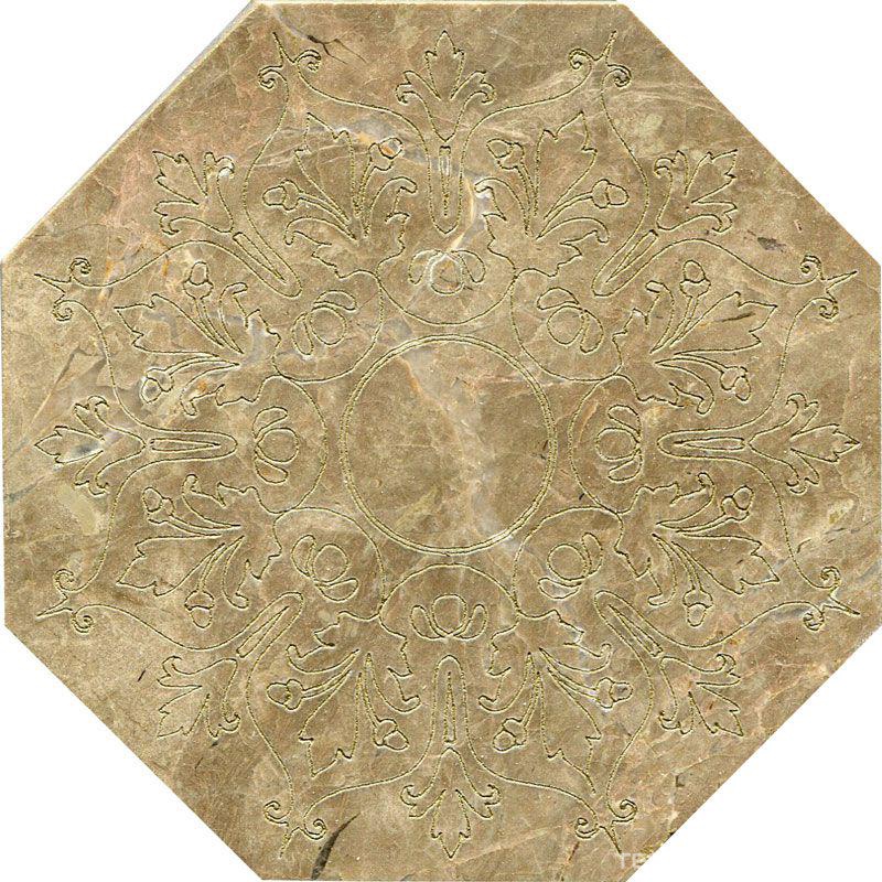 Тозетка Emperador Light Primera Marbl Tile № -4 золото (n048403) |10х10