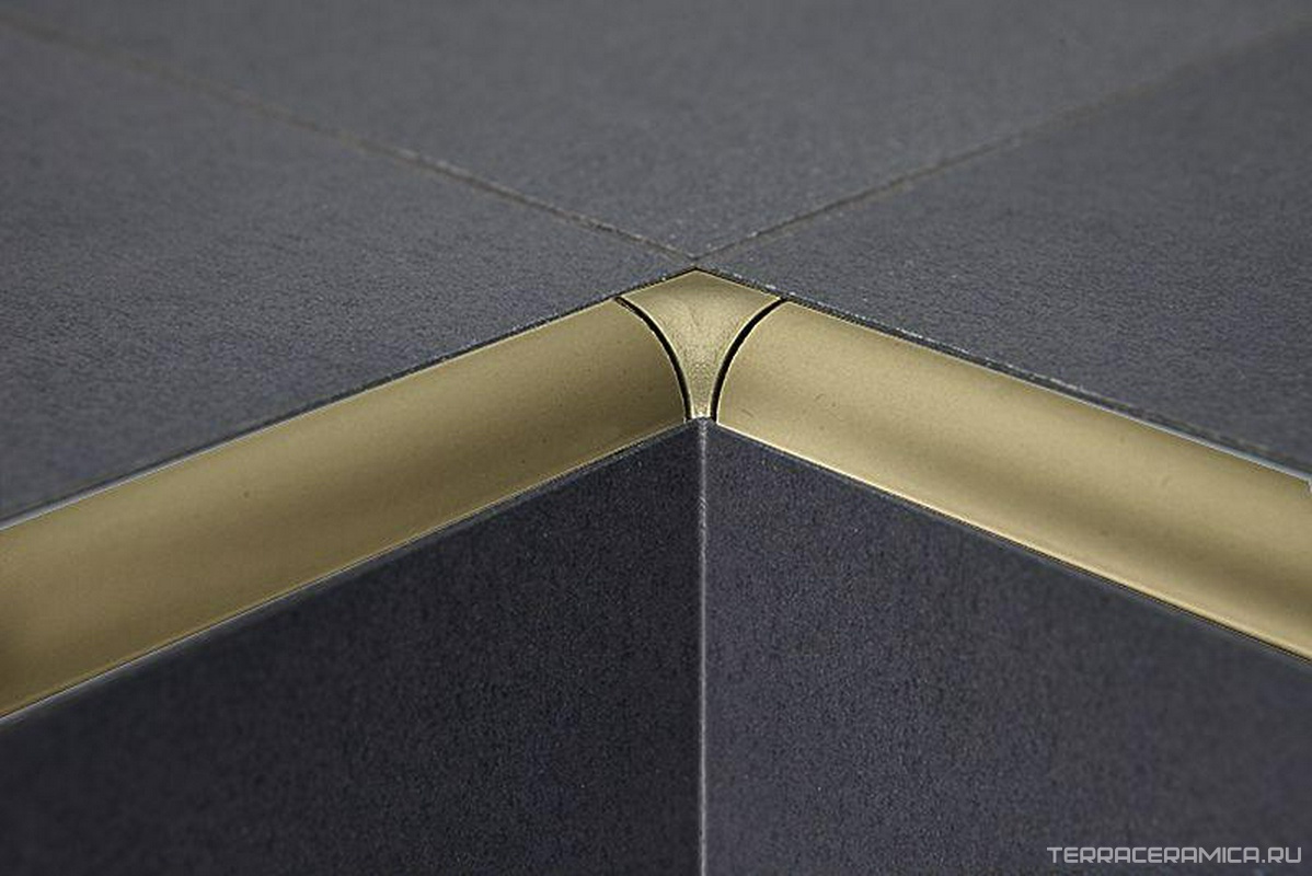 TIA/10 Внутренний угол для anodised gold для n006186
