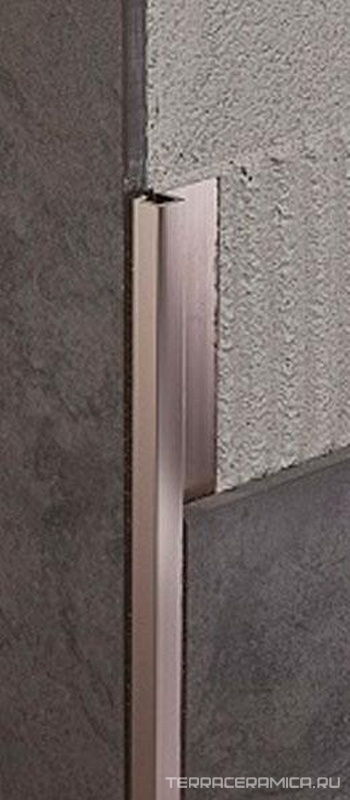 ZQBRN/100 Профиль в форме прямого угла copper bright polished aluminium 1x270