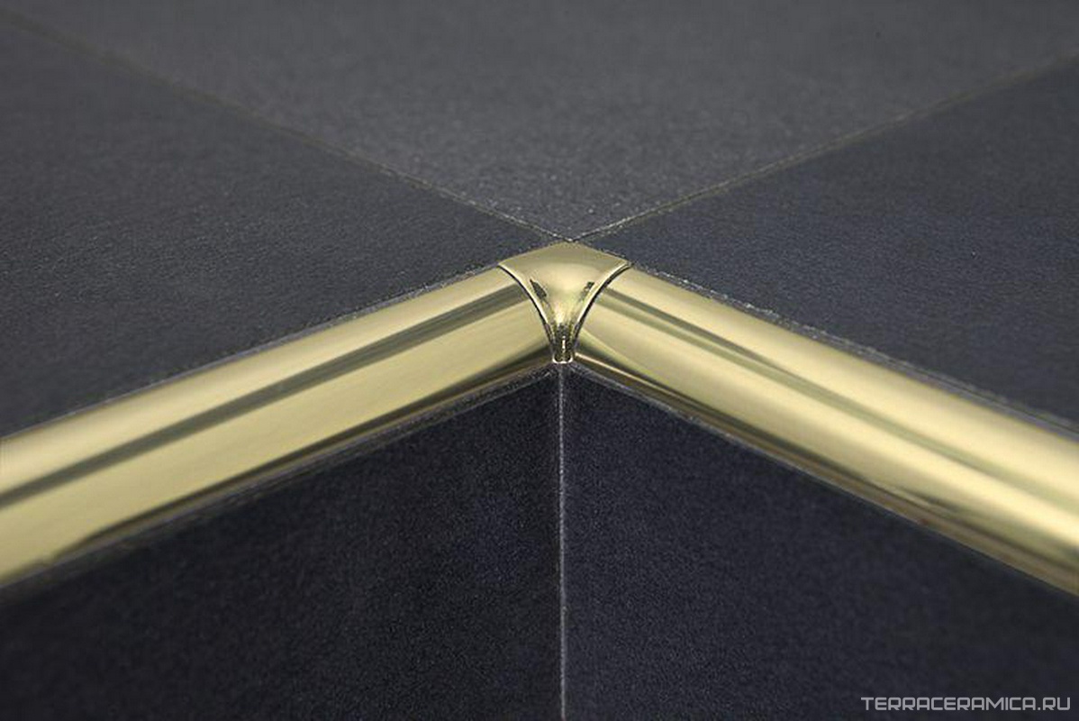 TIB/10 Внутренний угол bright polished  gold для n006199