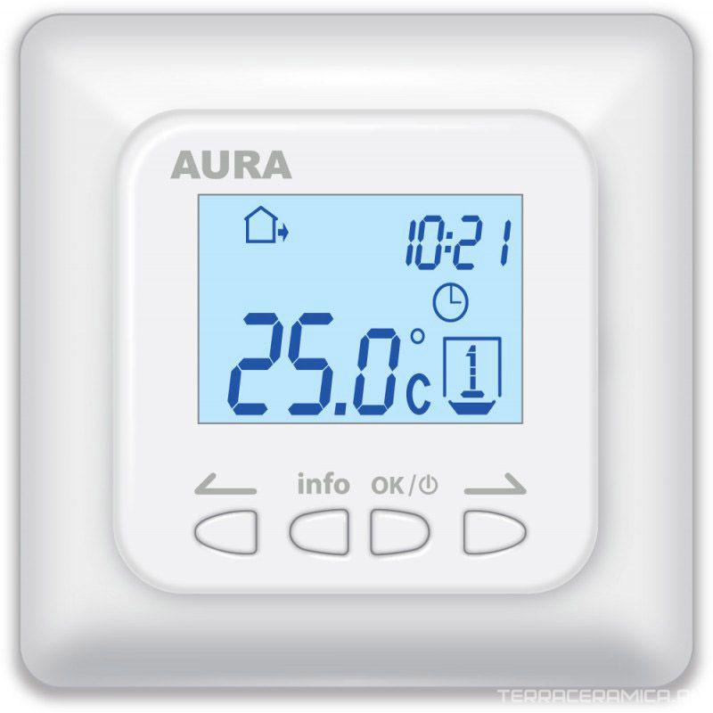 Терморегулятор Aura LTC530 белый