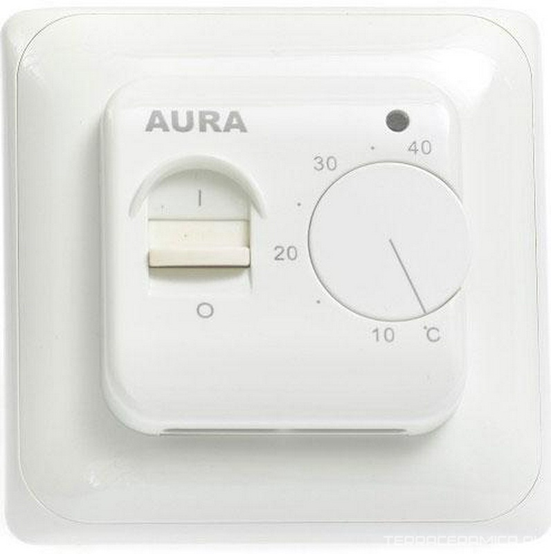 АКЦИЯ Терморегулятор Aura LTC 130 белый В ПОДАРОК