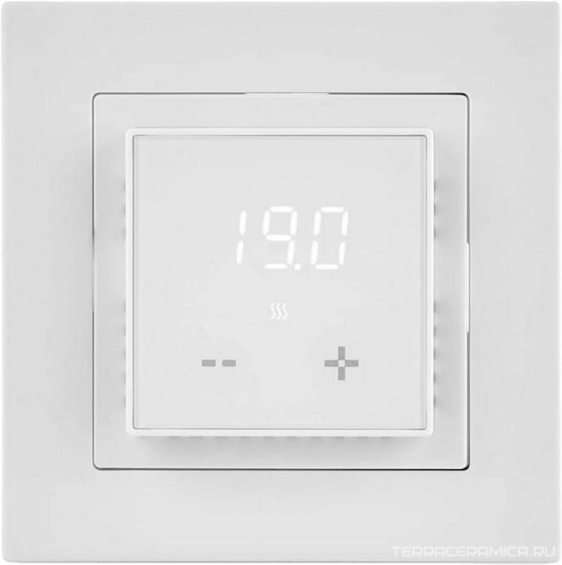 Терморегулятор электр. ETR-340  белый