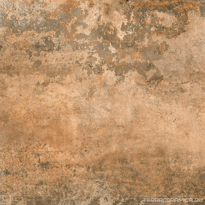 Rusty Metal Copper Luxglass 120x120 Rec.