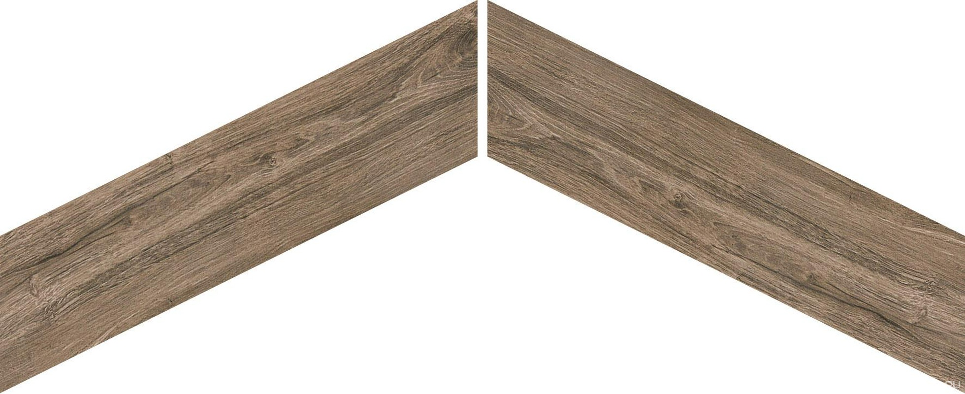 Rovere Brown shevron ( продажа кратно пачкам ) 8x40