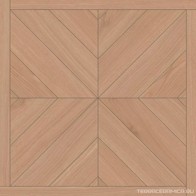 Альберони декор бежевый матовый обрезной 60x60