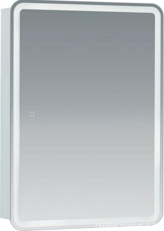 Зеркало-шкаф Aquanet Оптима 60 с LED подсветкой ZZ