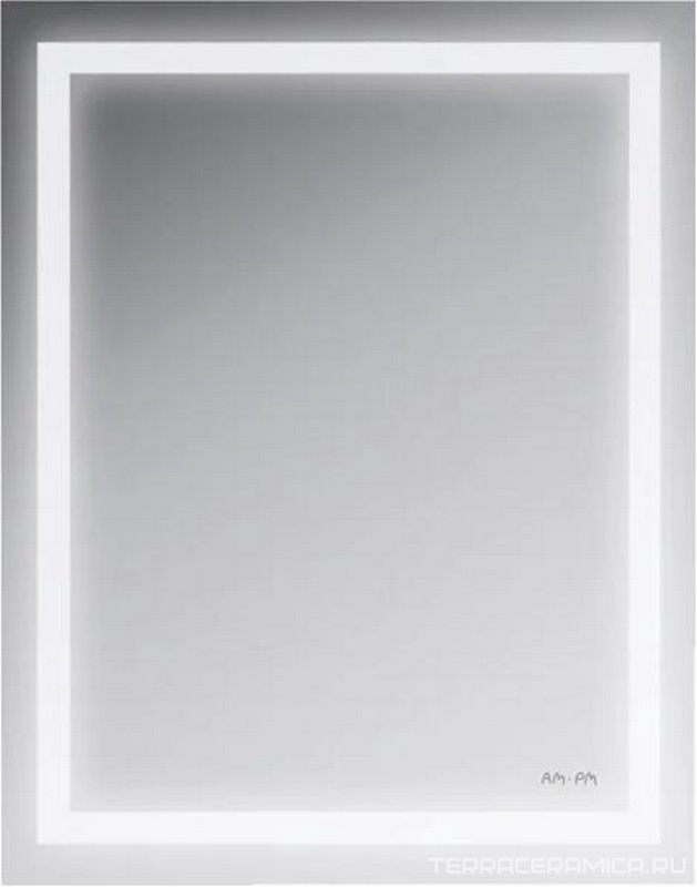 Зеркало Gem, 55x70 см,с контурной Led-подсветкой, , ZZ