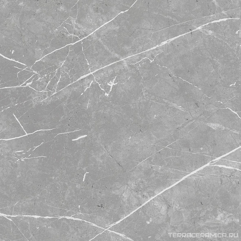 Marble line grey матовый серый светлый 60х60