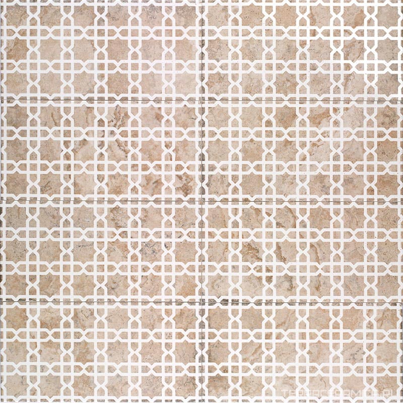 Decor Travertine Petra ZZ 15x30