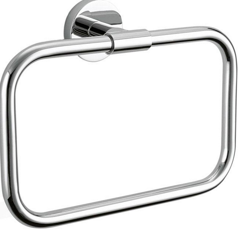 Полотенцедержатель кольцо 15х20,5х5,5см, (цв.хром), Basic ZZ