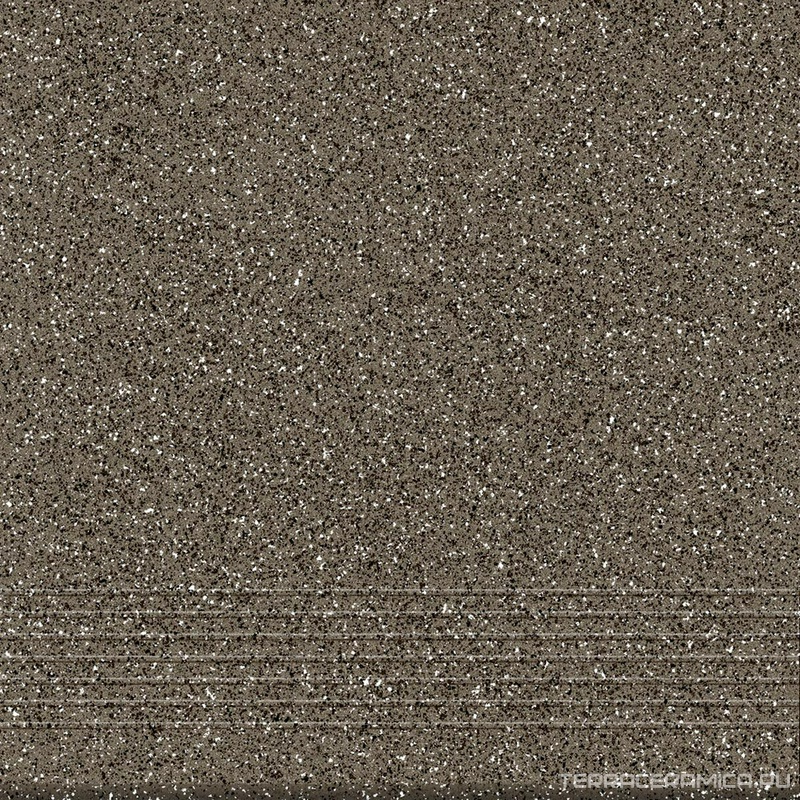 Глаз. керамогранит Milton 300 ступень серый 29,8x29,8