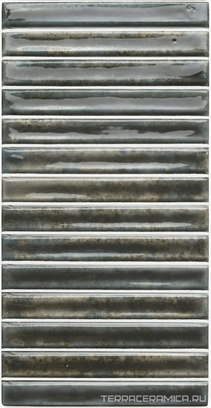 Potters Bars Umber gloss ZZ 12.5x25
