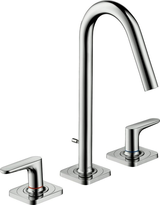 Смеситель для раковины 160, на три отверстия, с д/к, (цв.хром), Axor Citterio M ZZ