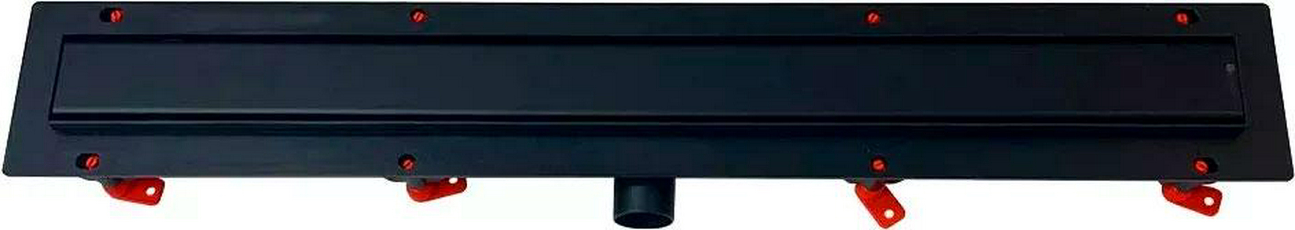 Водоотводящий желоб 950 мм Floor Black, с решеткой, цв.черный ZZ