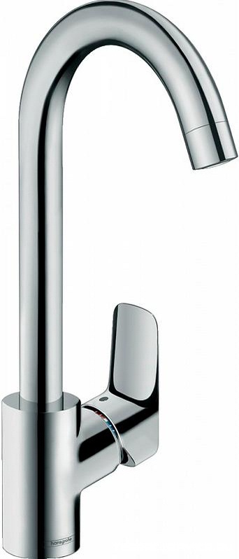 Смеситель для кухни, 260, 1jet, (цв.хром), Logis M31