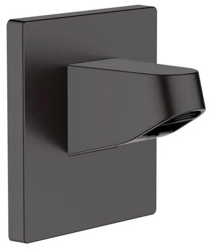 Держатель настенного верхнего душа 105, 1/2", (цв.черный матовый), Pulsify ZZ