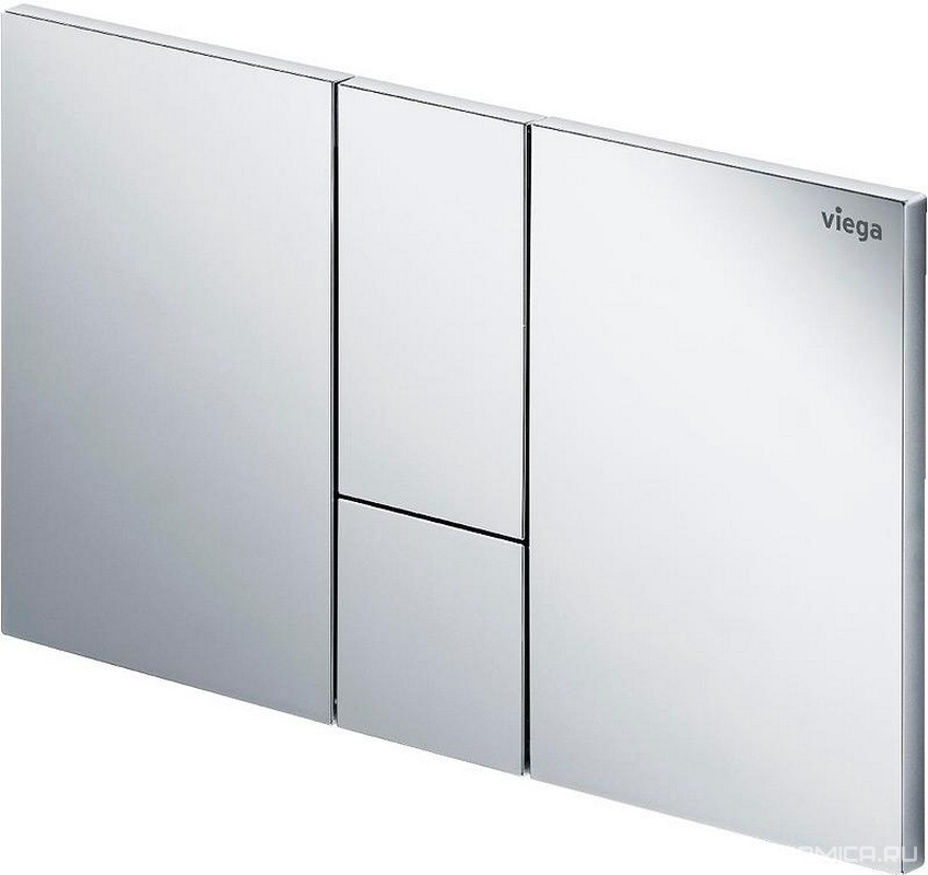 Панель смыва для унитазов Visign for style 24, пластик, цвет хром, модель 8614.1 ZZ