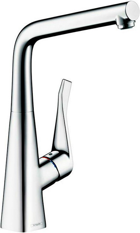 Смеситель для кухни, 320, 1jet, (цв.хром), Metris M71 ZZ
