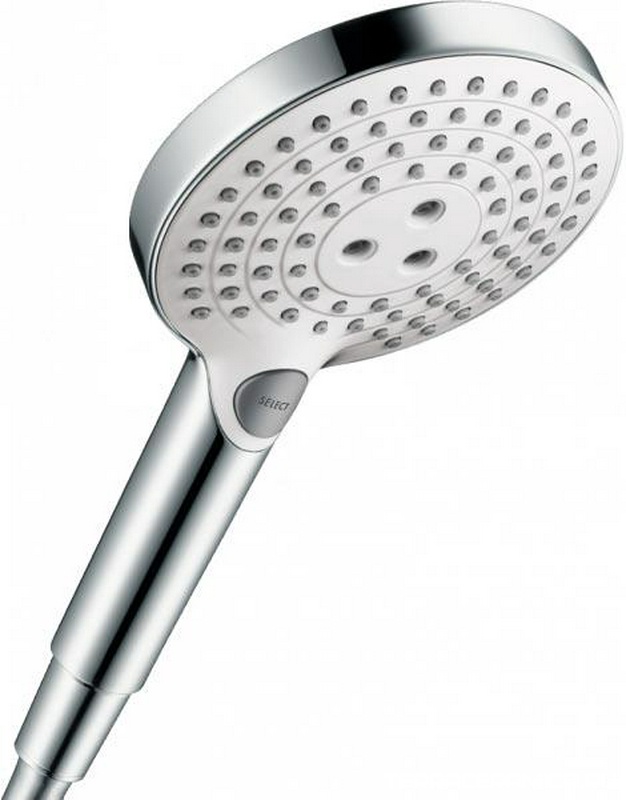 Душевая лейка, (цв.белый/хром), Raindance Select S 120 3jet ZZ