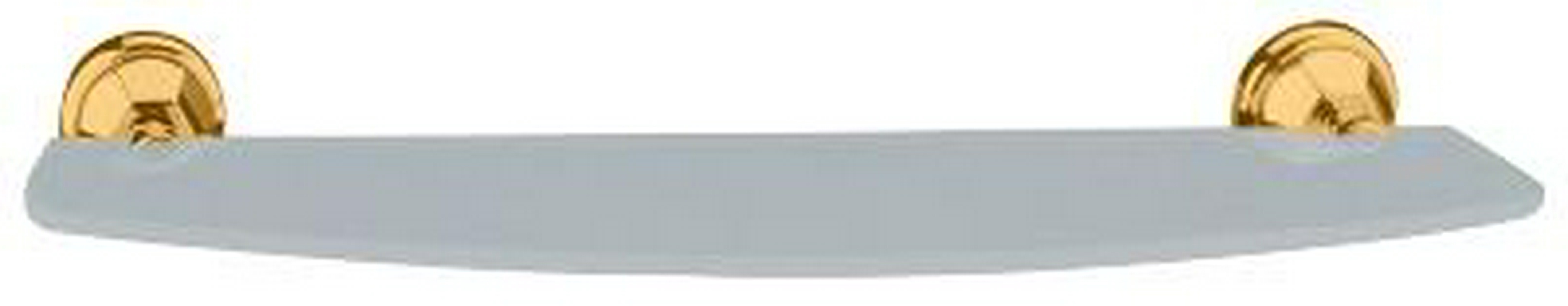 Полочка стеклянная 17,5х52,5см, (цв.бронза), Catarina ZZ