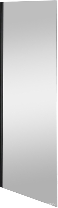 Боковая панель 900x1950 мм профиль хром, стекло прозрачное, покрытием Easy Clean ZZ