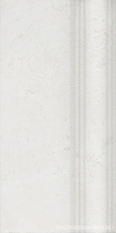 Плинтус Гране белый матовый обрезной 20x40x1,6