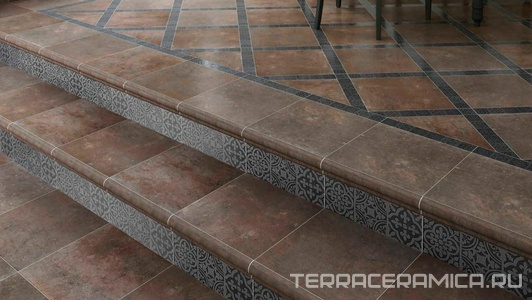 Ступени из керамогранита